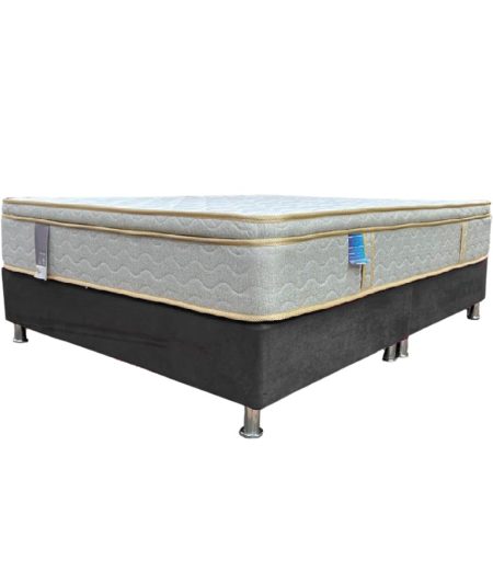 Colchón Unitop Deluxe + Base Cama